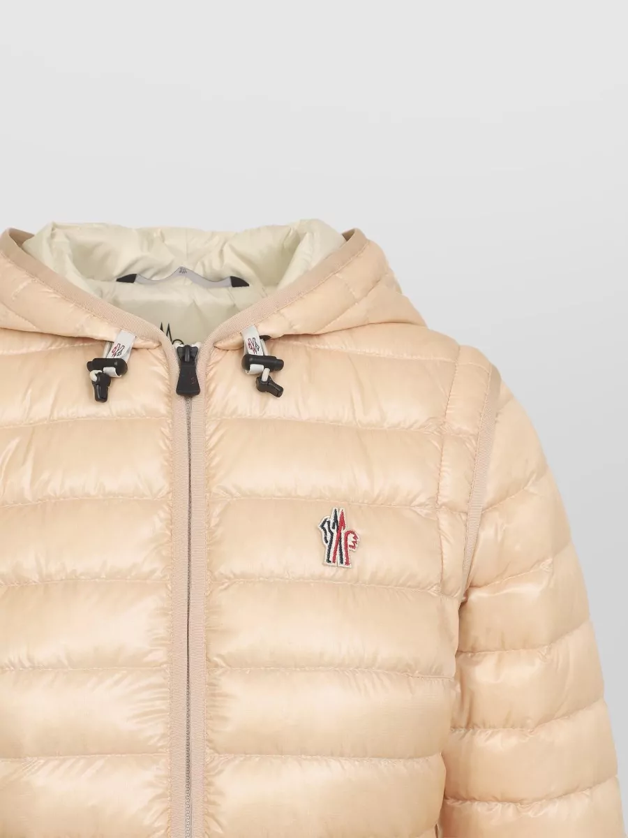 Moncler Grenoble Down Quilted Hooded Parka Coat