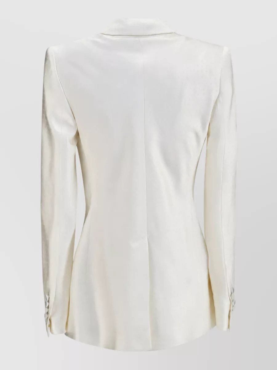 Tom Ford Silk-Blend Polka-Dot Double-Breasted Blazer