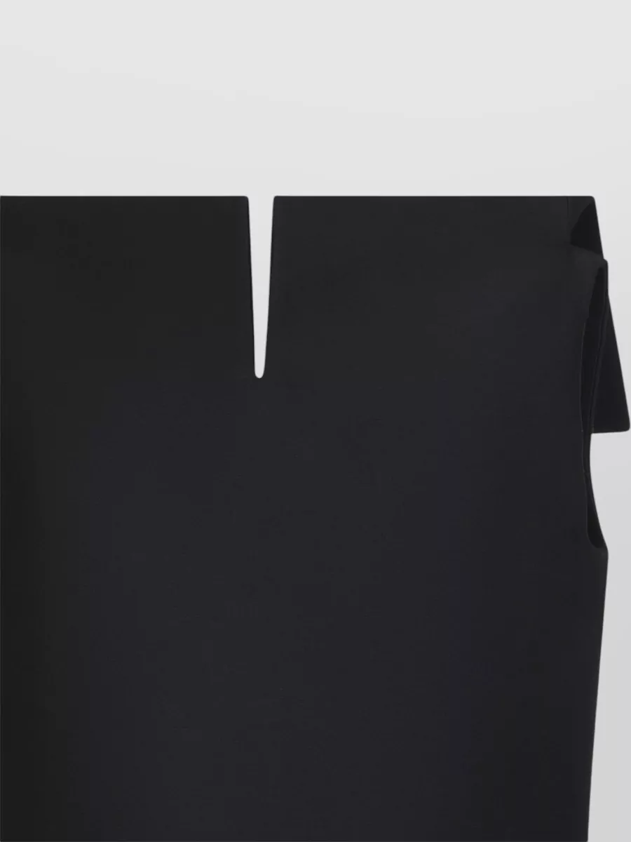 Balenciaga Silk-Blend Strapless Mini Dress