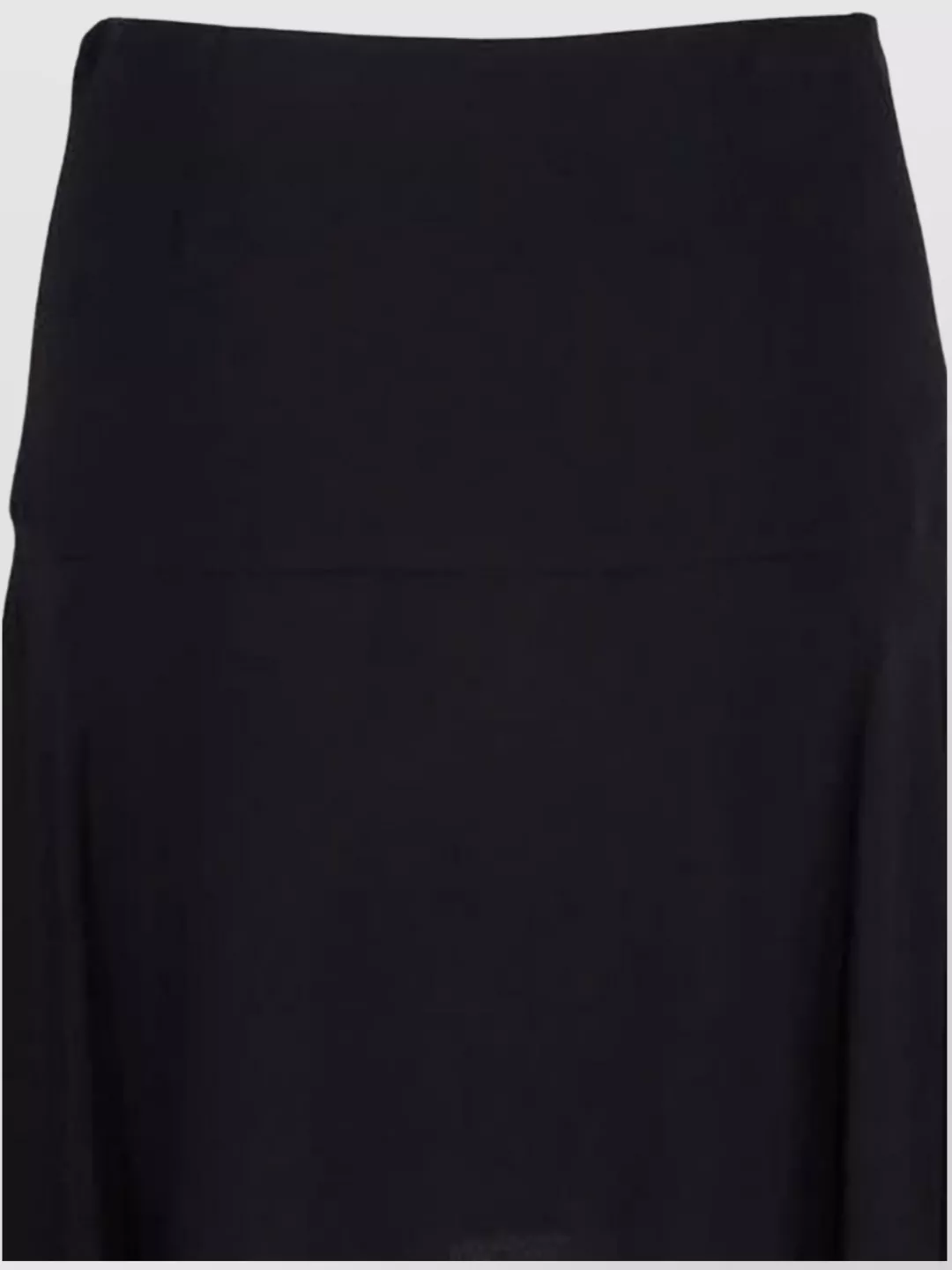 Stella Mccartney Reverse Asymmetric High Waist Skirt In Blue
