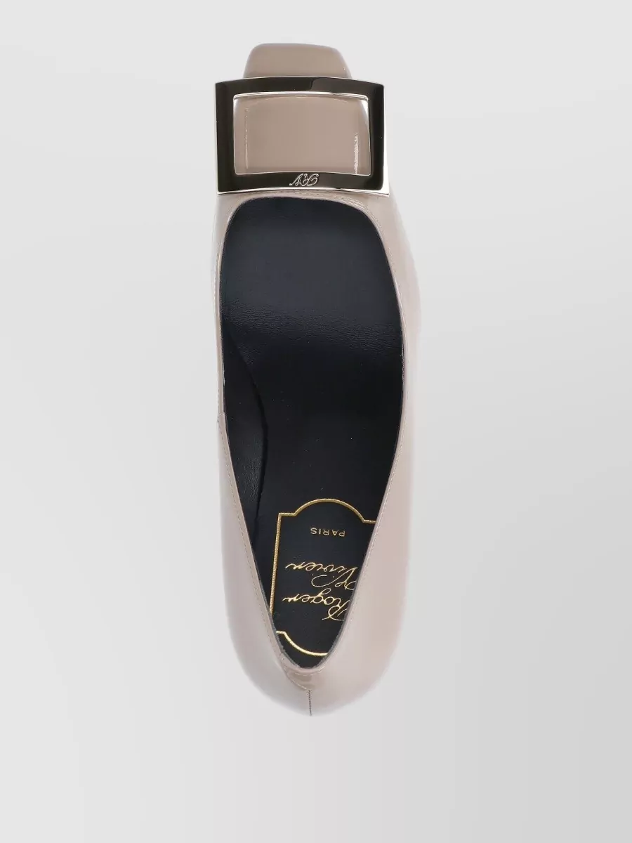 Roger Vivier High Heel Pumps Pointed Toe Stiletto Buckle