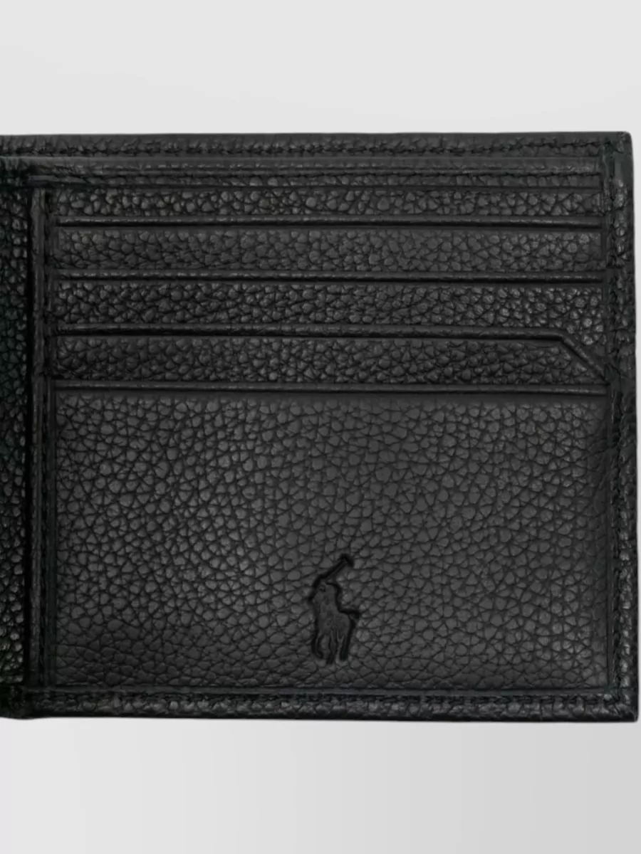 Ralph Lauren Bi Fold Wallet Featuring Front Slip Pocket