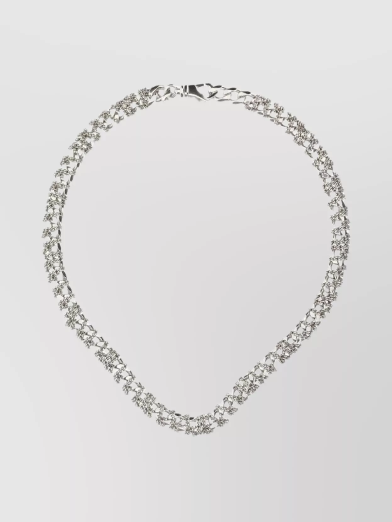 Shop Emanuele Bicocchi Crystal Chain Link Necklace