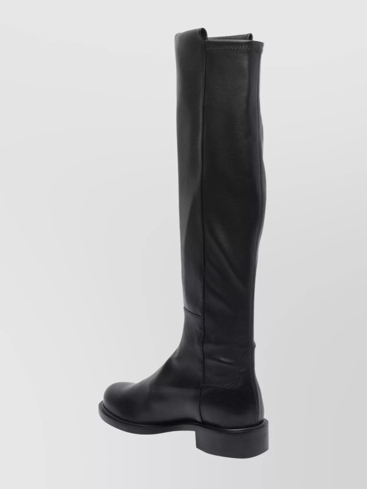 Stuart Weitzman High Leather Ankle Boots With Block Heel