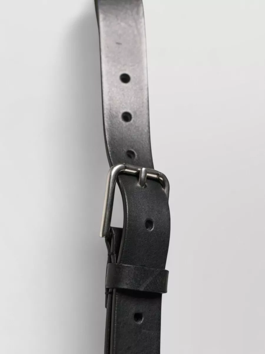 Dolce&Gabbana Leather Double Strap Belt
