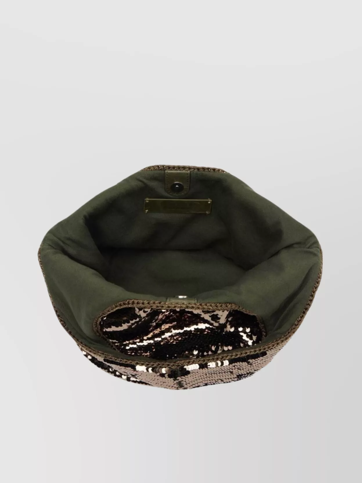 Jw Anderson Sequin Embellished Shoulder Bags With Two Handles