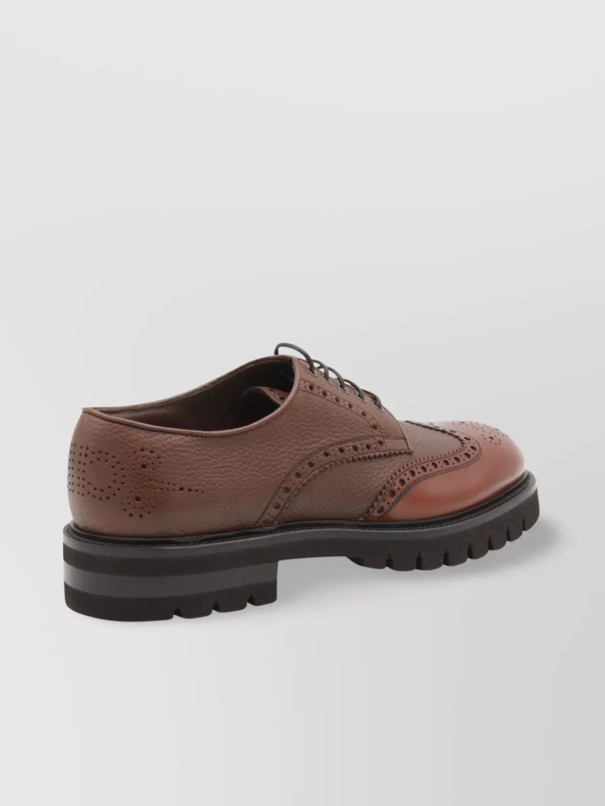 Ferragamo Brogue Lace-up Shoes Chunky Sole