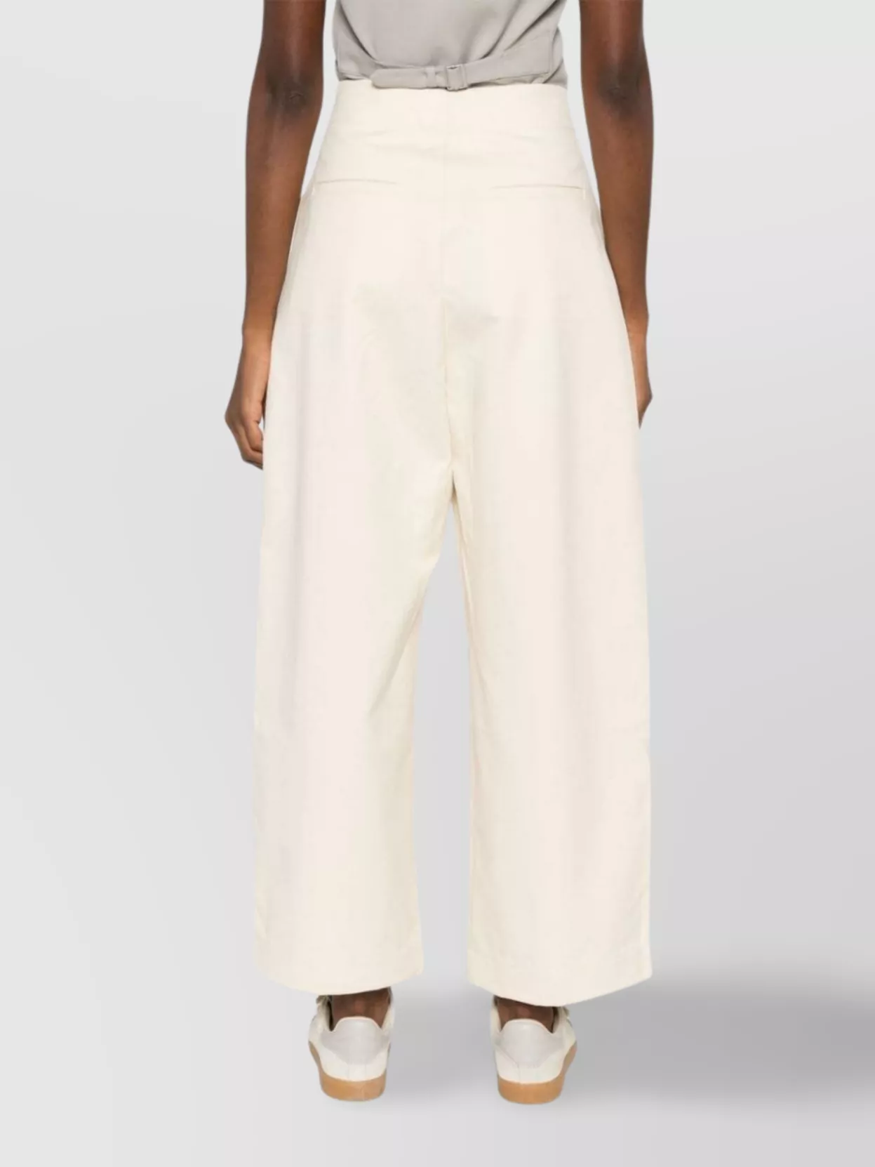 Studio Nicholson Wide Leg Cotton Trousers