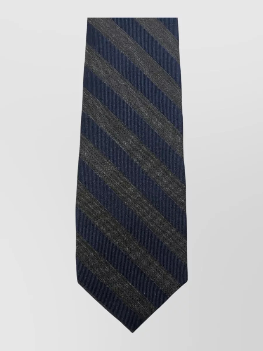 Barba Napoli silk wool tie