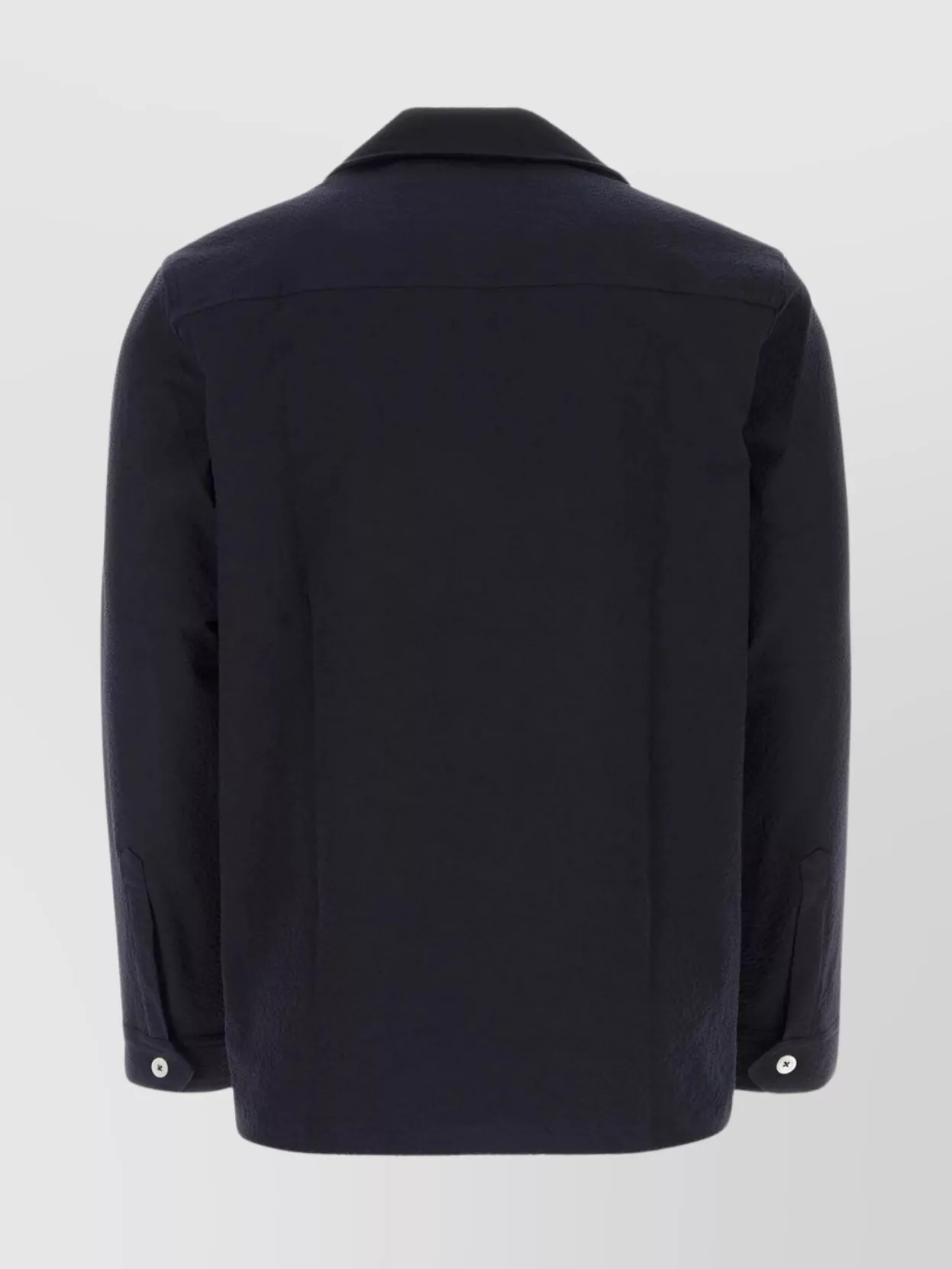 Howlin' Howlin Navy Blue Stretch Cotton Magic Work Shirt In Multi