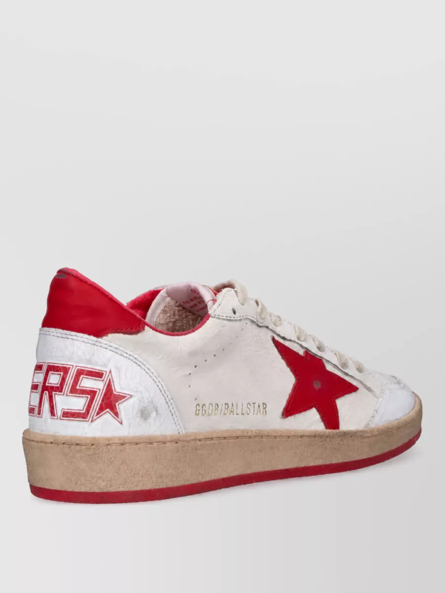 Golden Goose leather low-top sneakers