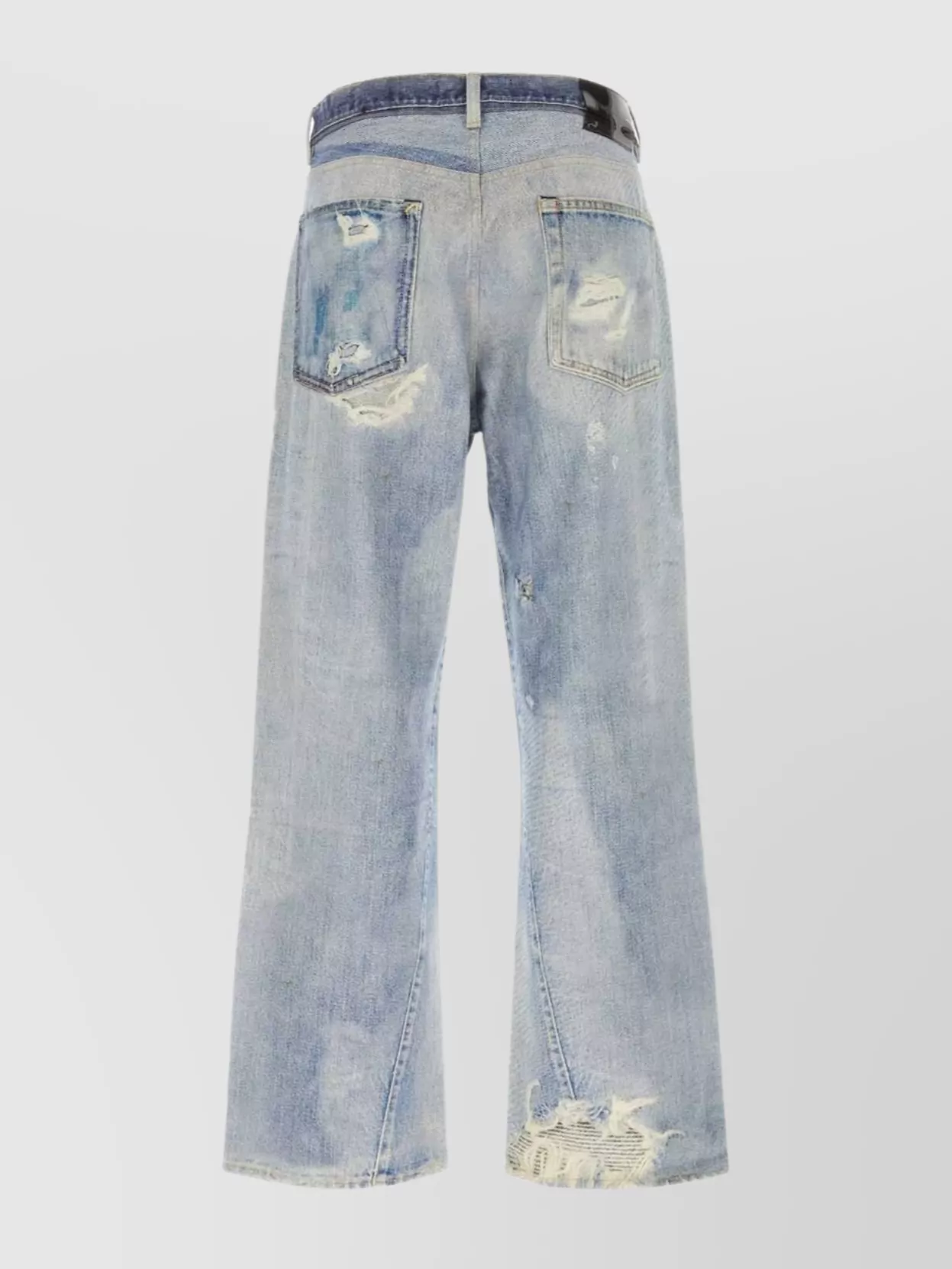 Our Legacy Distressed Faded Denim Jeans With Five Pockets