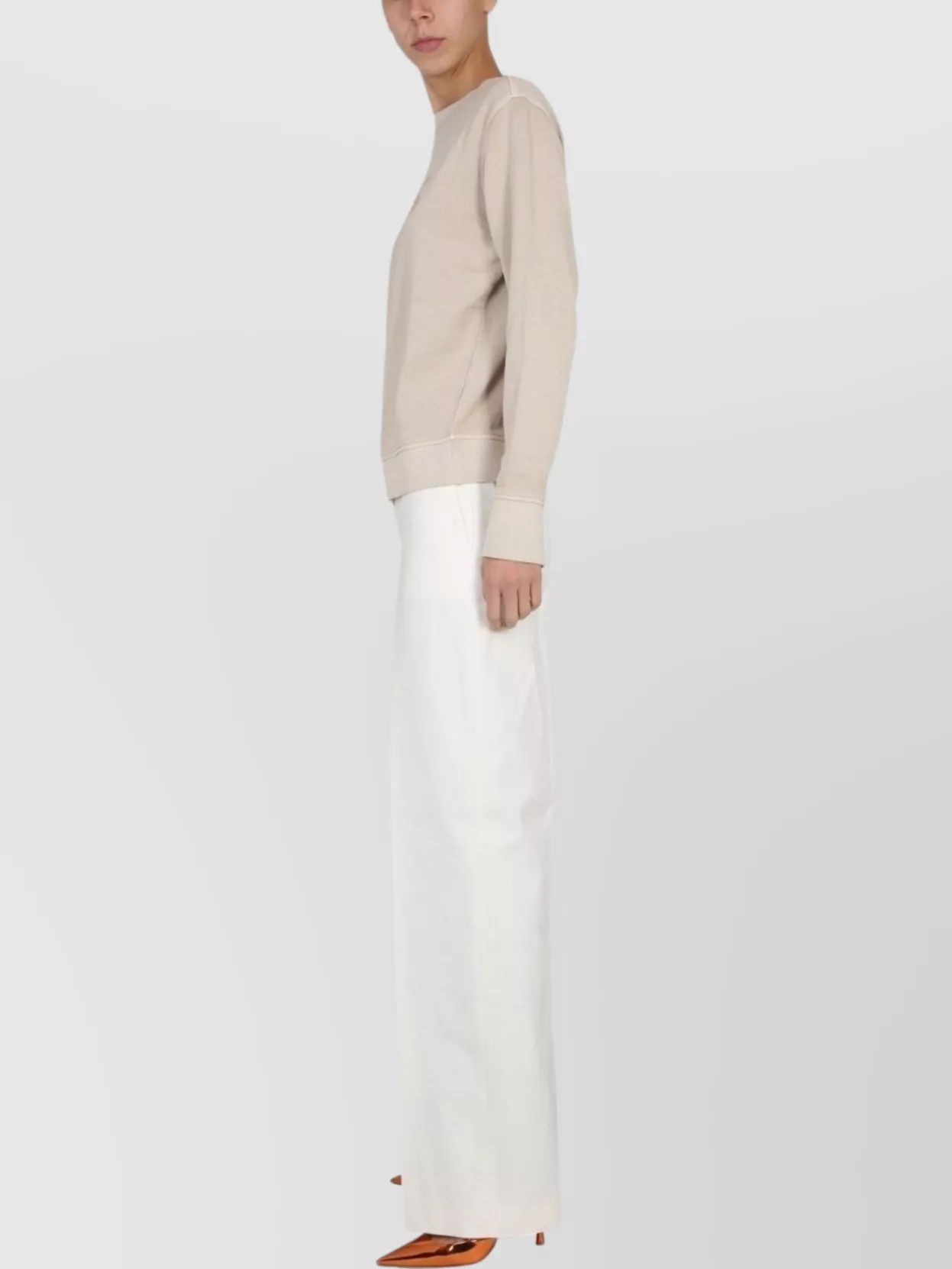 Boss Telette Design Trousers Wide Leg