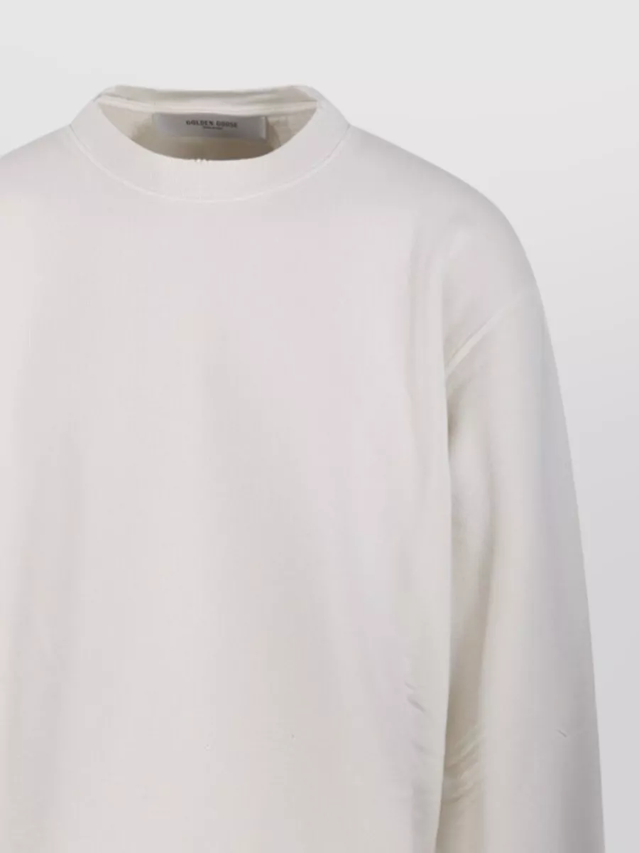 Golden Goose Cotton Oversized Crewneck Sweatshirt