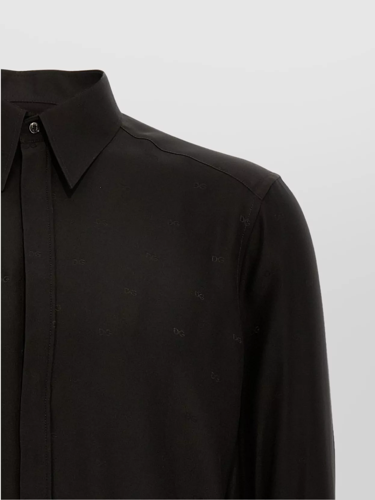 Dolce&Gabbana 'Classic' Long Sleeves Point Collar Shirt
