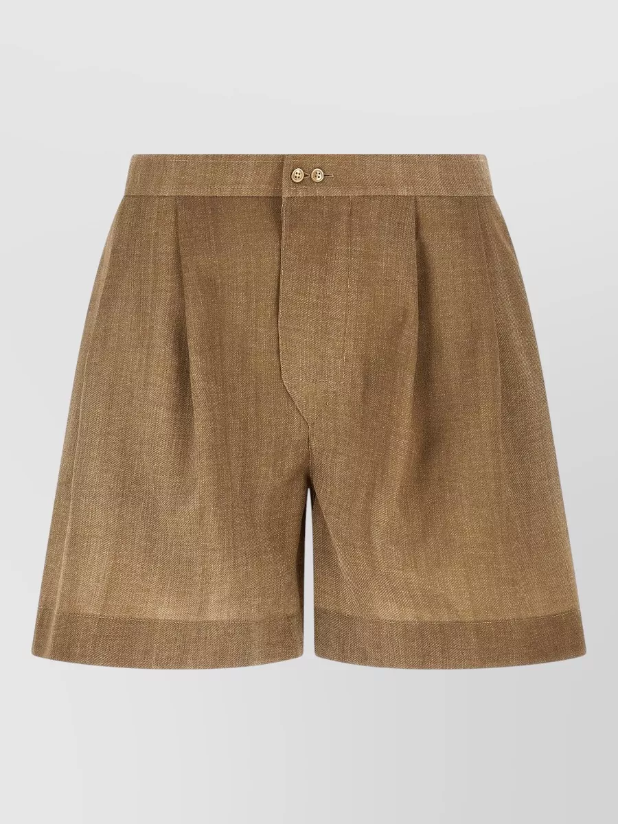 Ermanno Scervino printed wide-leg cropped shorts