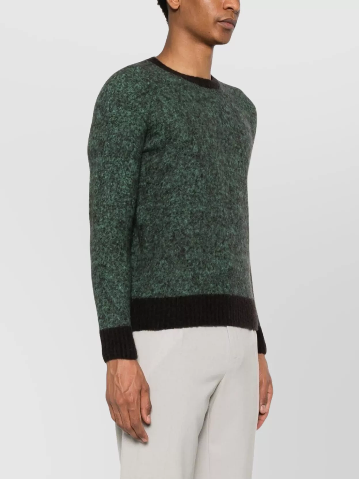 Drumohr Crew Neck Long Sleeve Sweater
