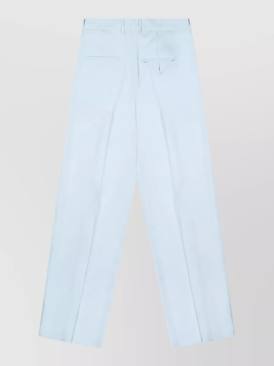 Bottega Veneta Silk Blend High-Rise Tailored Trousers