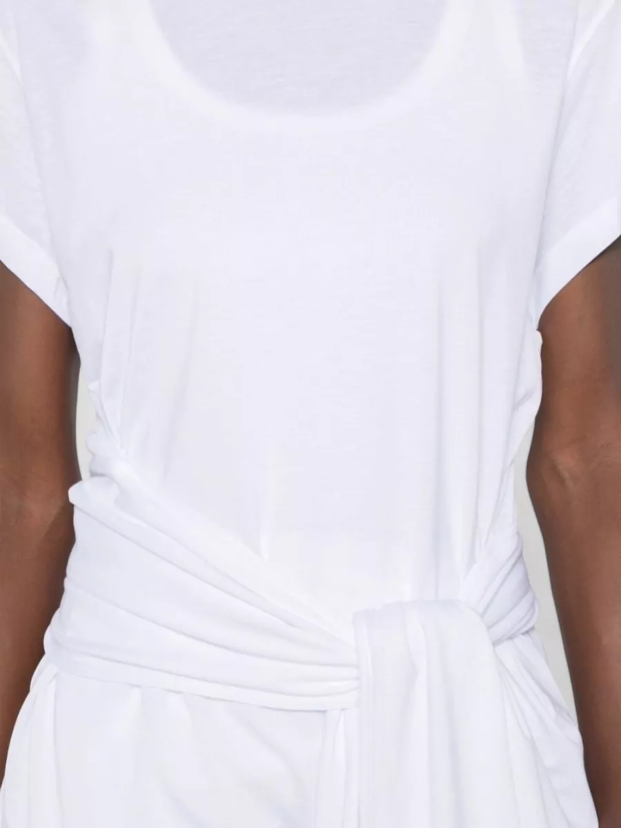 Totême Jersey Tie-Waist Top
