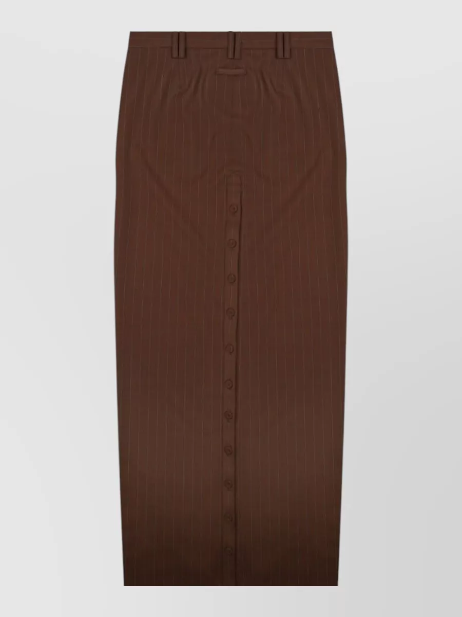 Jean Paul Gaultier high-waisted midi skirt