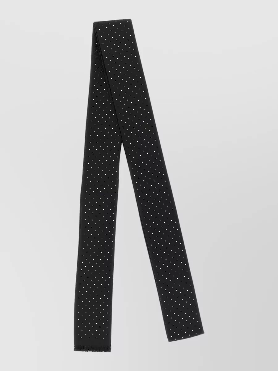 Tom Ford silk polka-dot scarf
