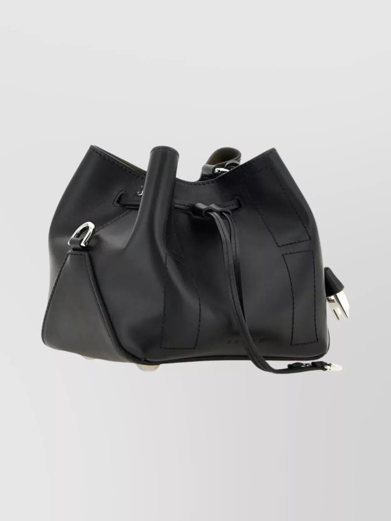 Hogan Cross-body Satchel Adjustable Strap In Black