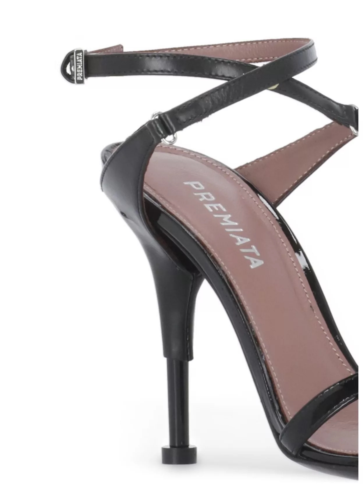 Premiata High Heel Strappy Leather Sandals