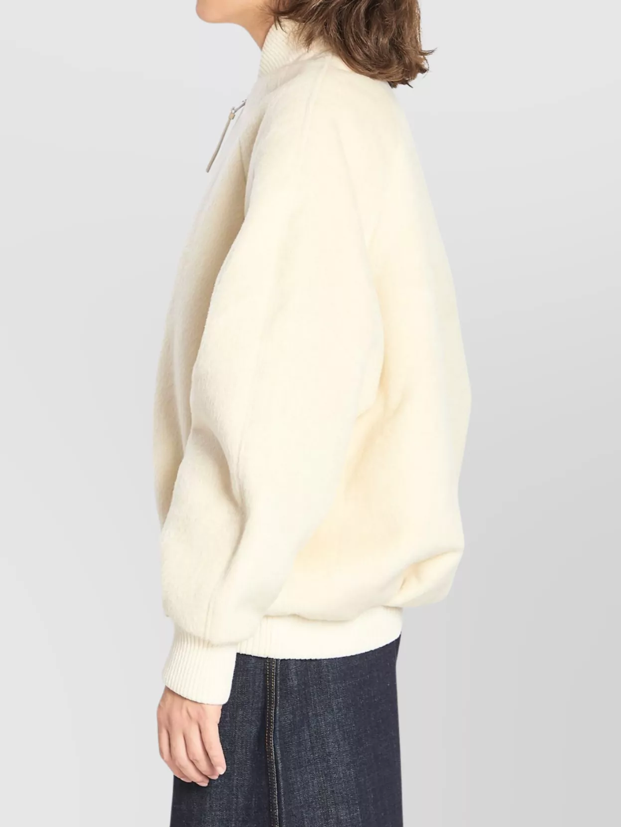 Jacquemus Pilu Oversized Alpaca Wool Jacket