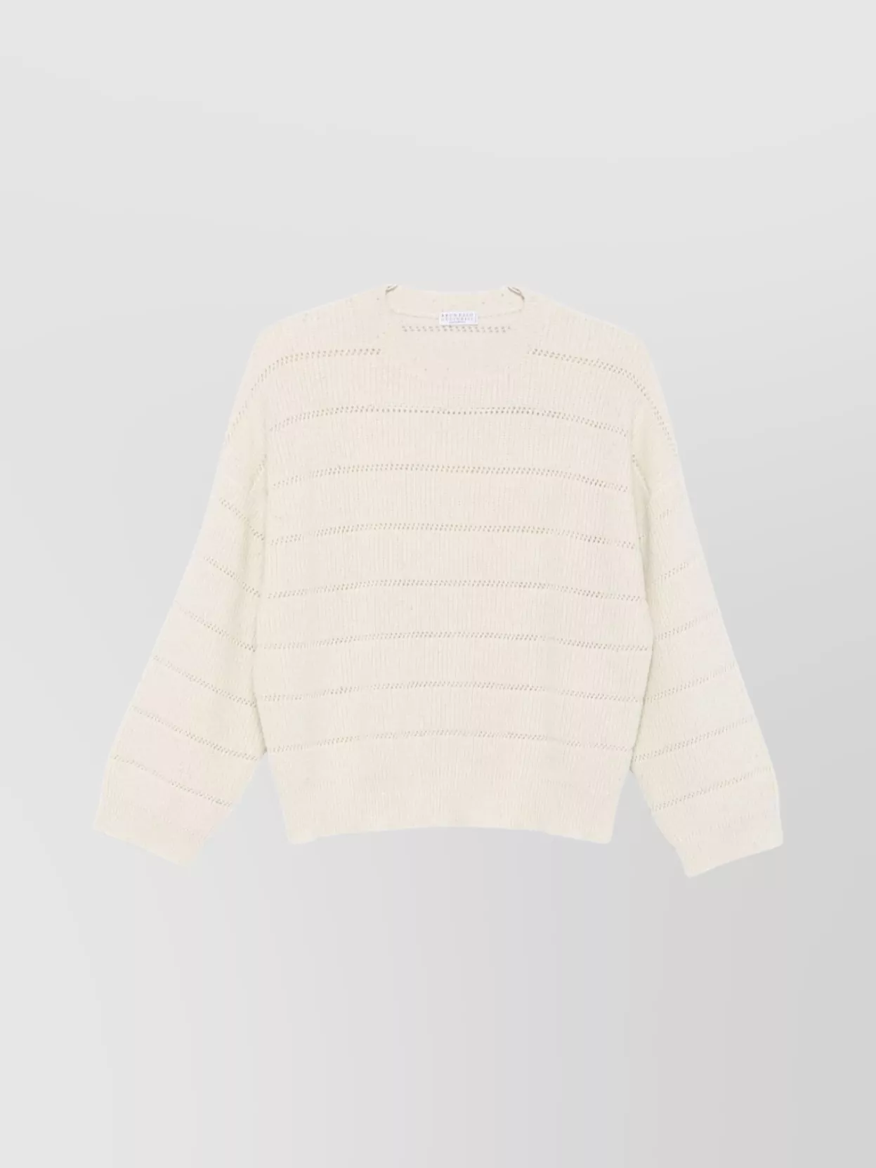Brunello Cucinelli Cashmere And Wool Crew Neck Jumper