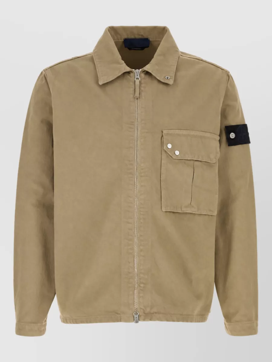 Stone Island cotton lightweight jacket