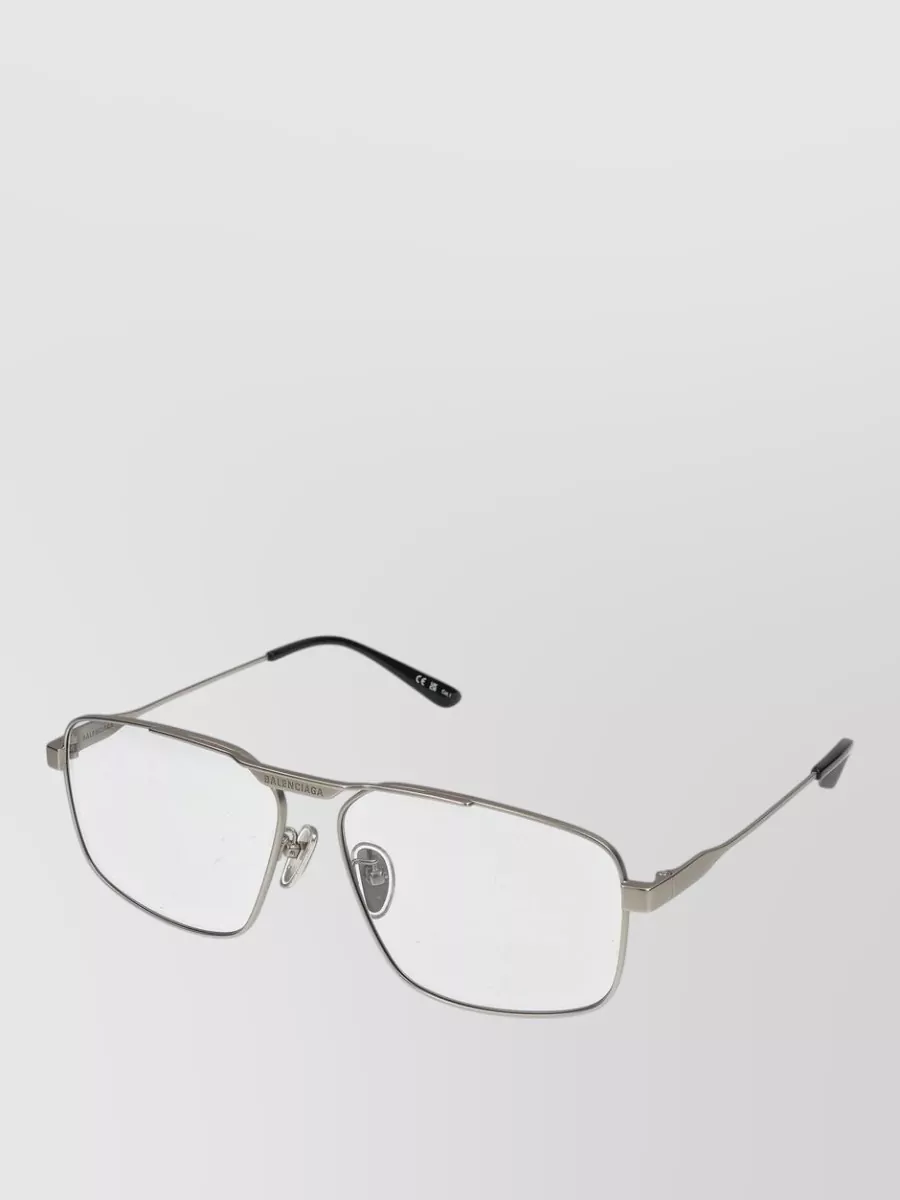 Balenciaga Sunglasses Metal Rectangular Frame