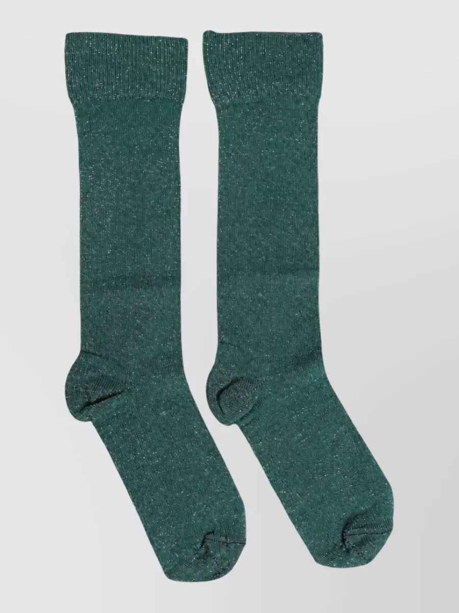 Dolce&Gabbana viscose logo mid calf socks