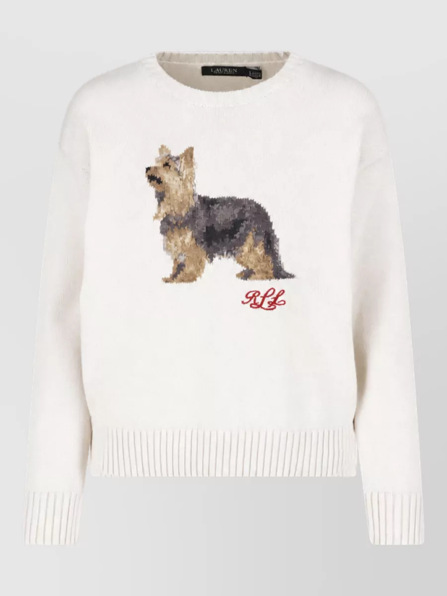 Lauren Ralph Lauren Cotton crewneck sweatshirt