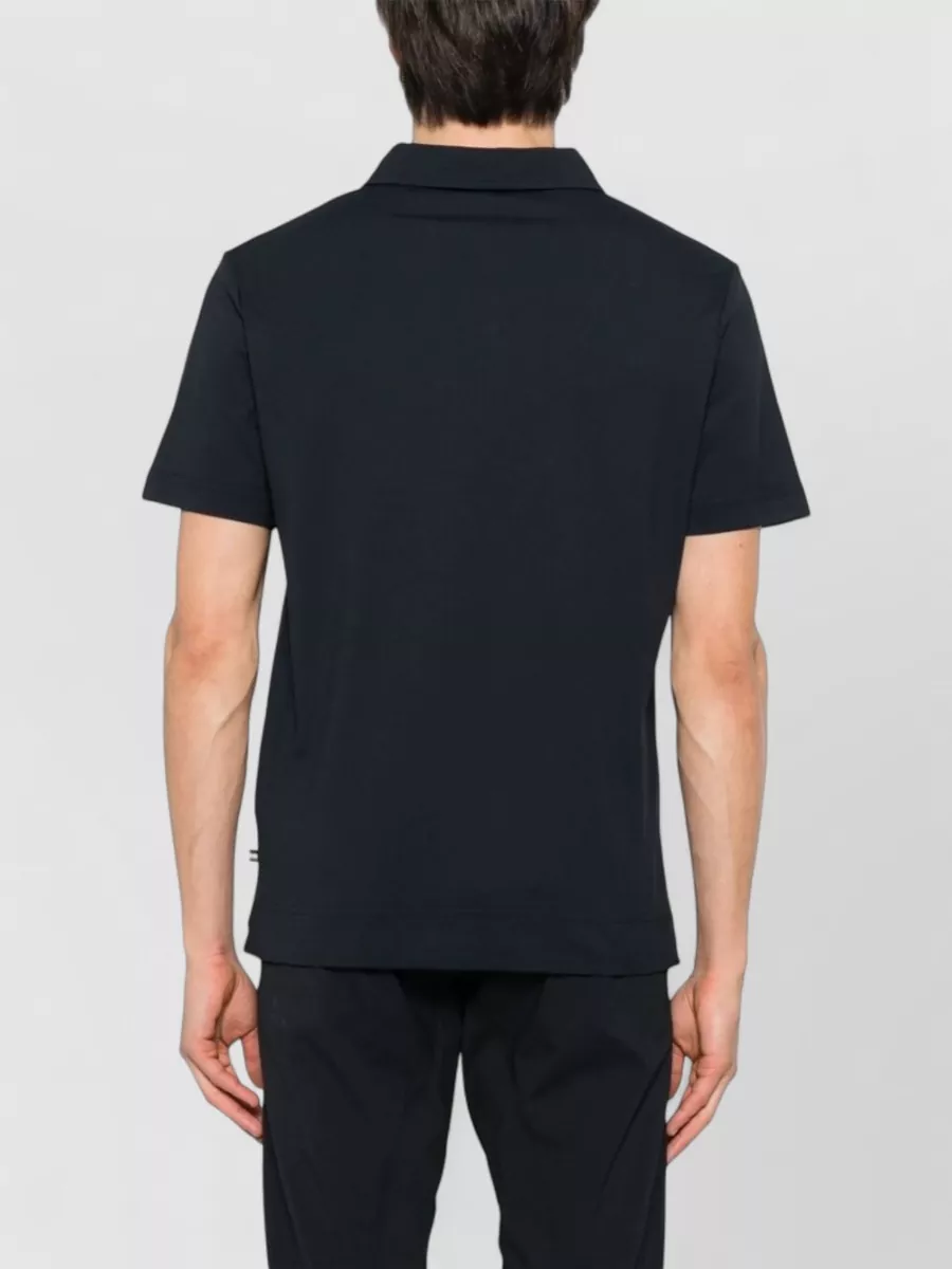 Moncler Grenoble Silk Polo Shirt