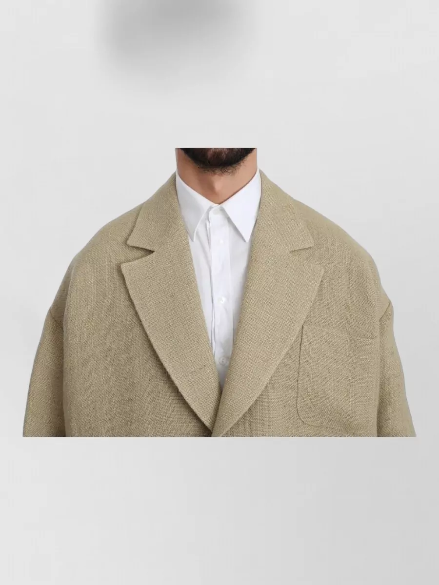 Dolce&Gabbana Jute Single-Breasted Blazer