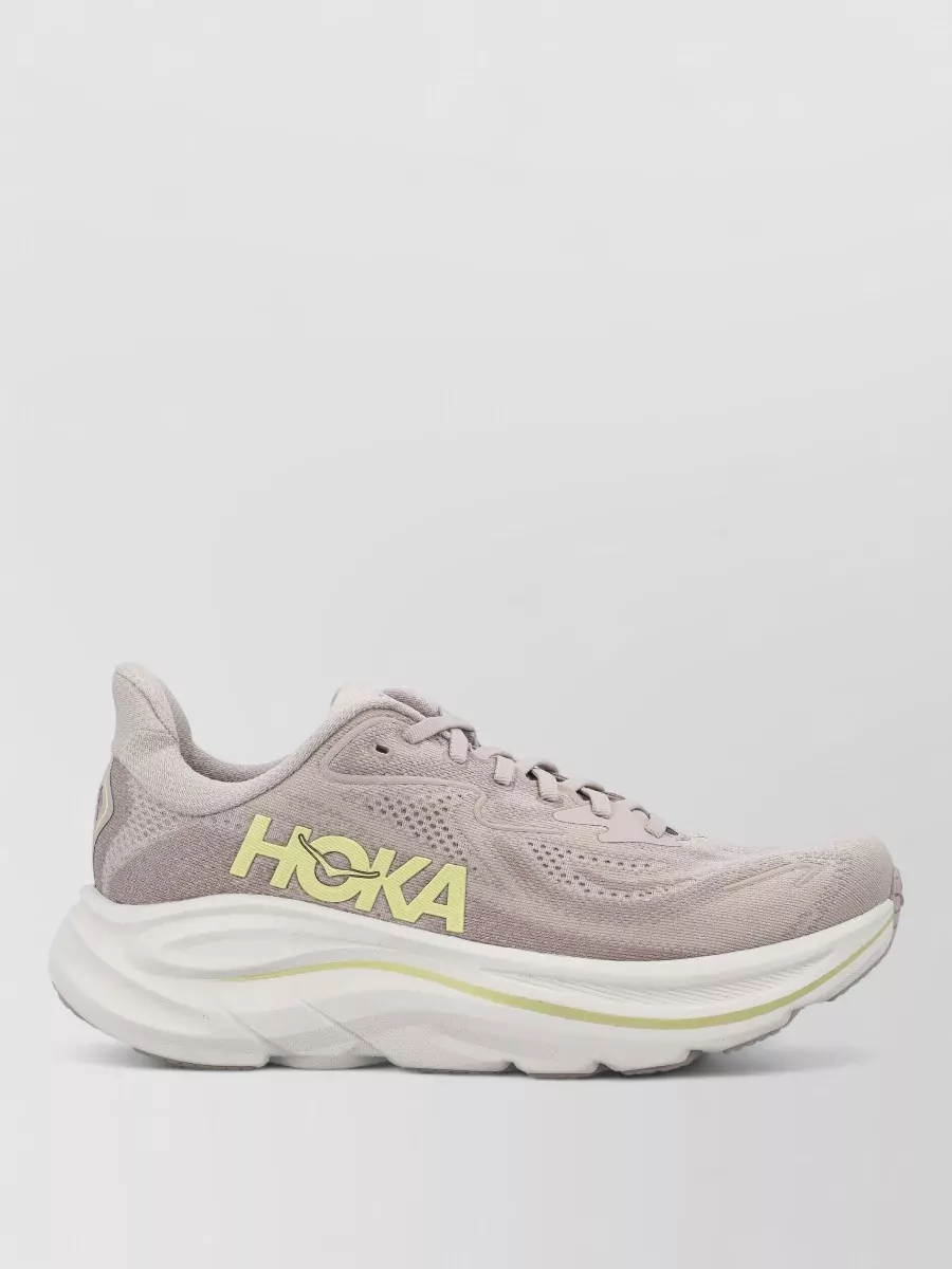 Hoka One One Recycled Polyester Low-Top Sneakers
