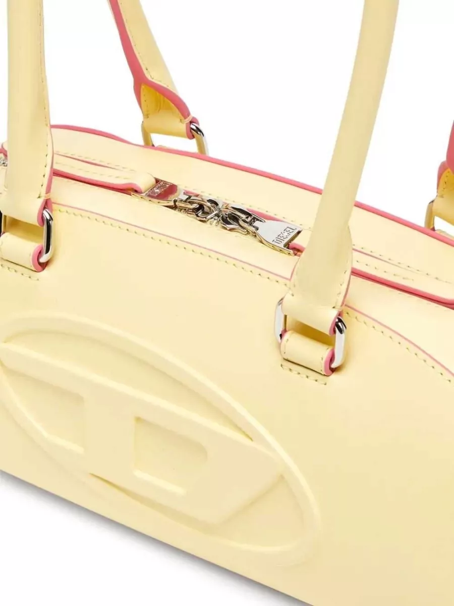 Diesel 1Dr Dome Leather Shoulder Bag