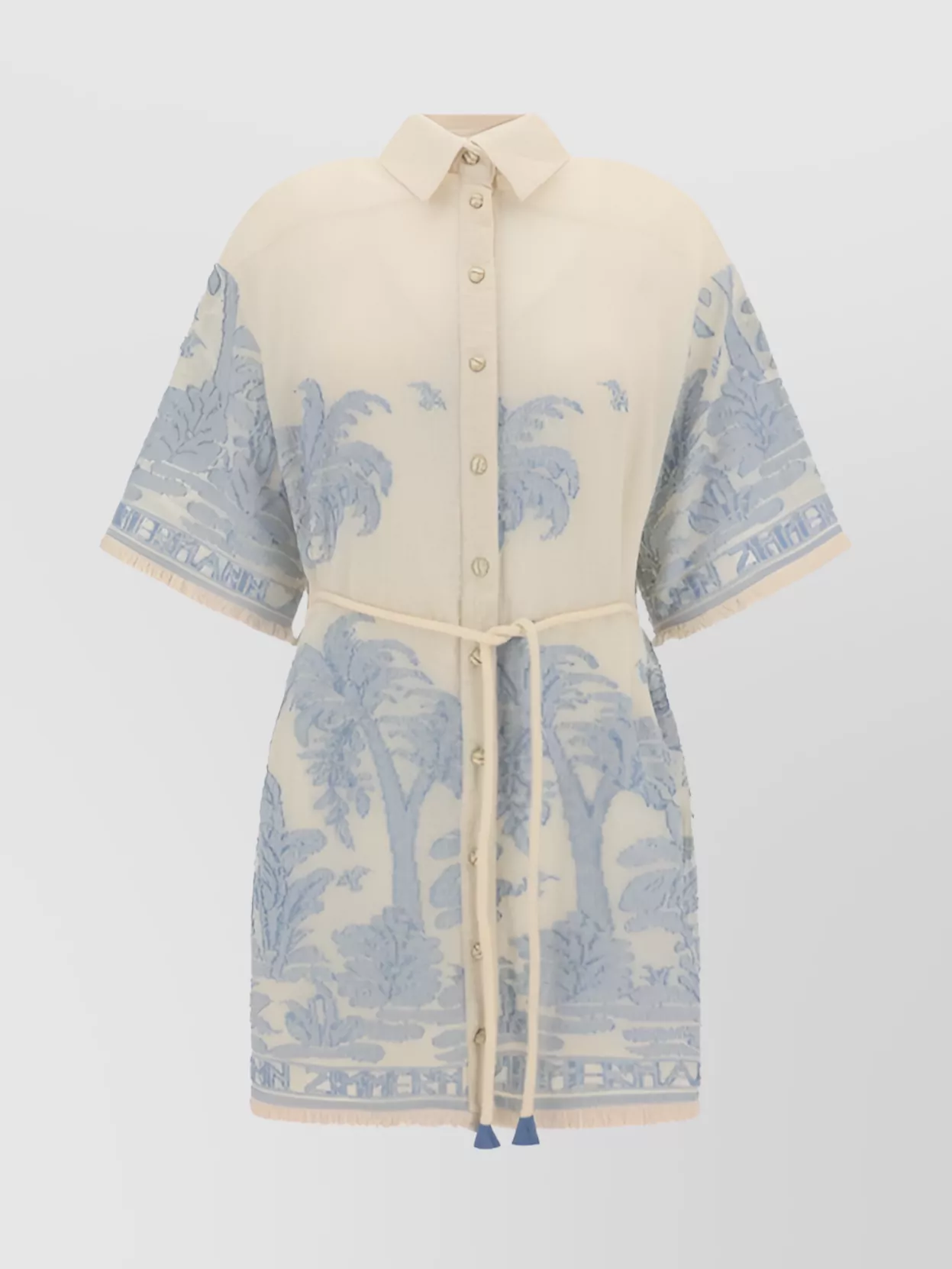 Zimmermann Palm Shirt Dress Ottie