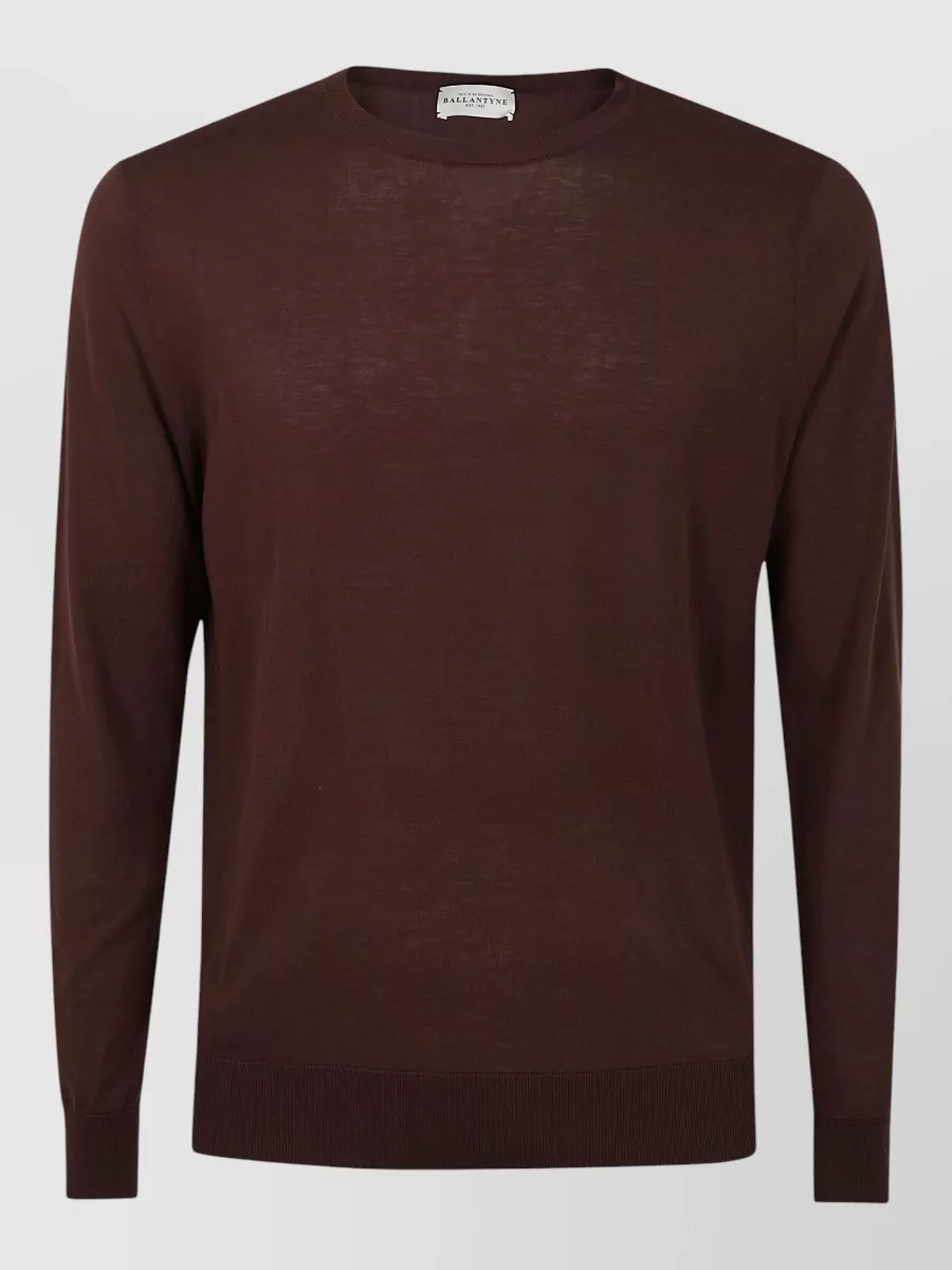 Ballantyne cotton crew-neck sweatshirt