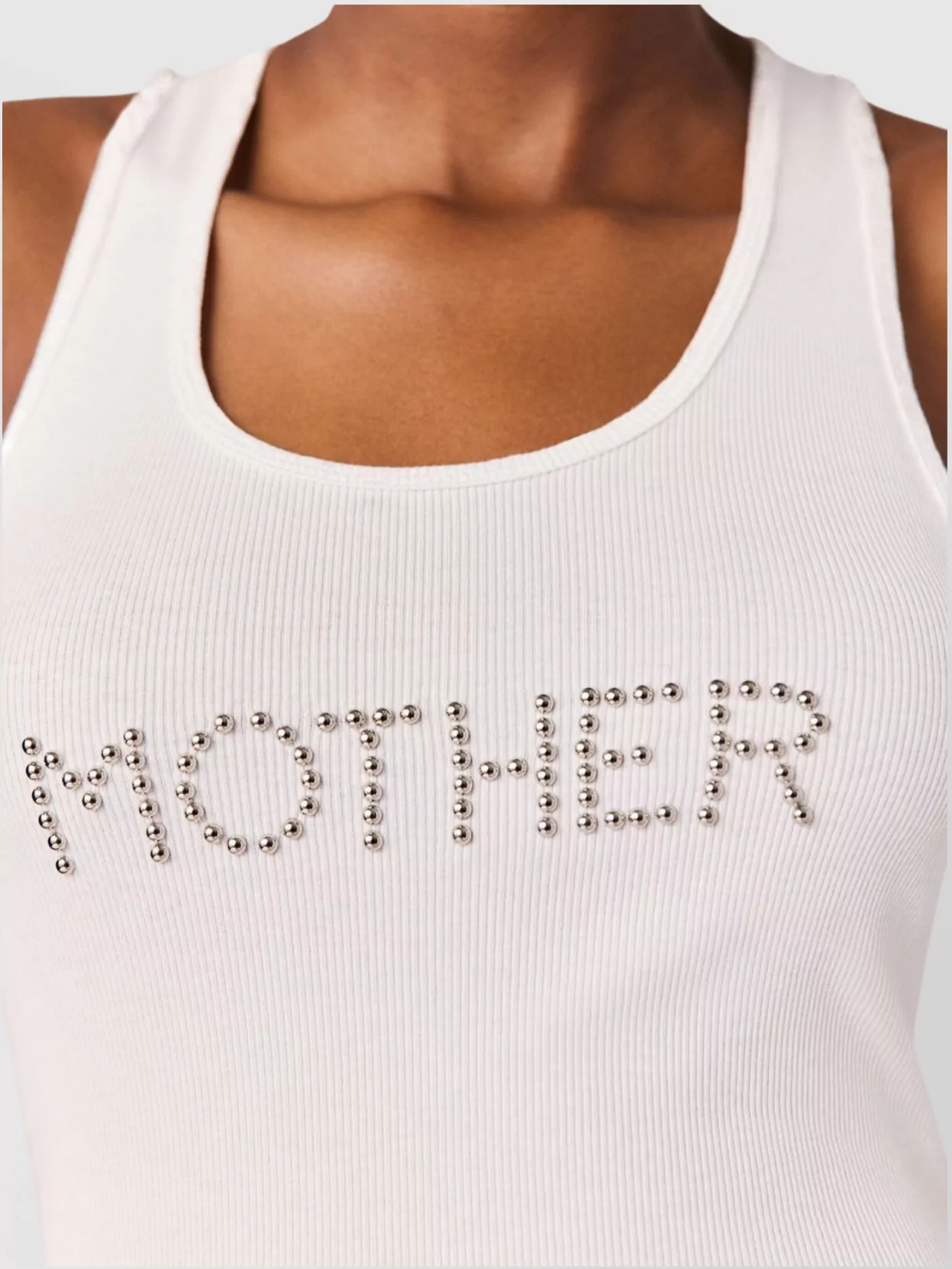 Stella Mccartney Studded Olympic Neck Top