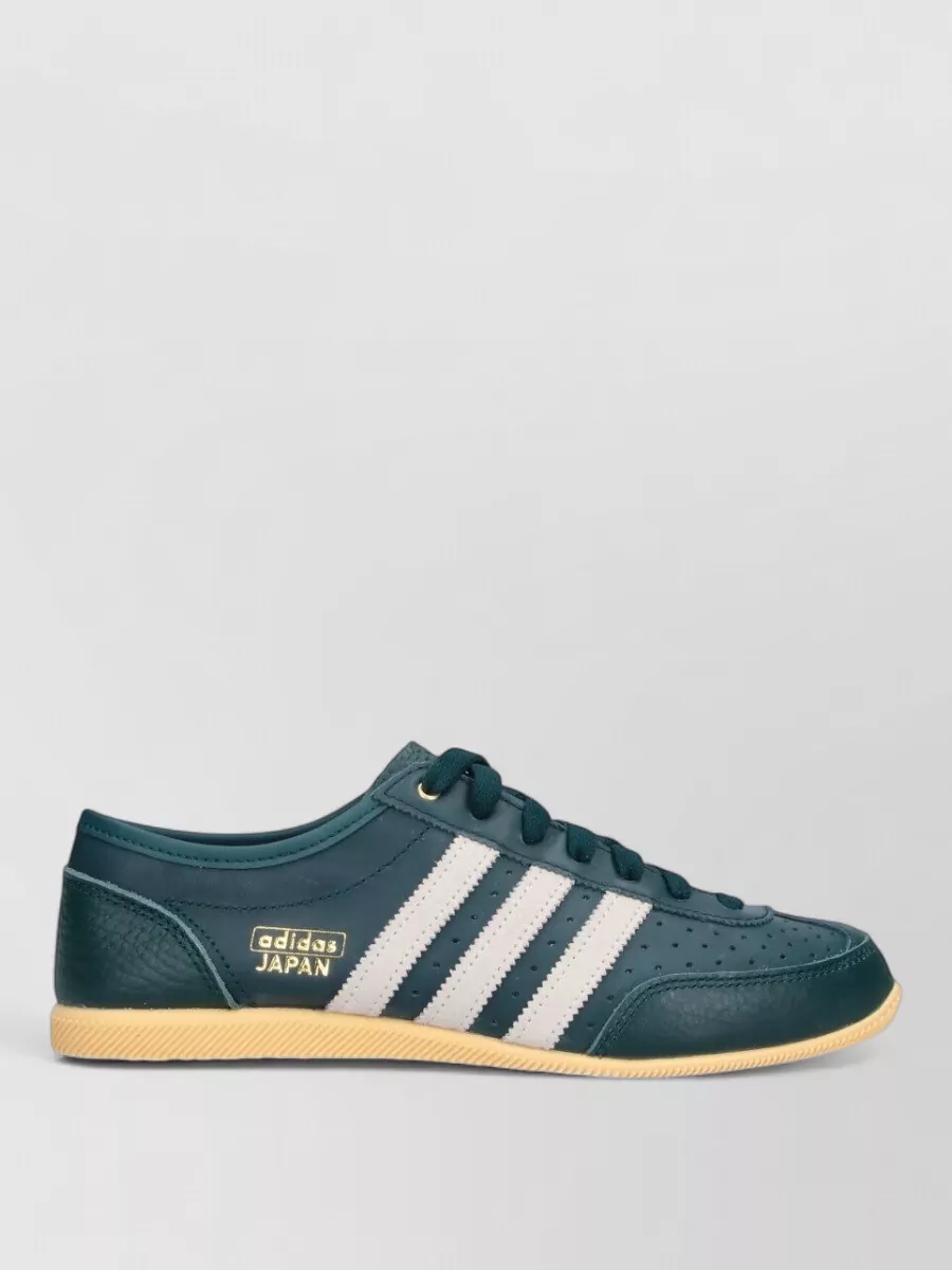 Adidas Leather Low-Top Lace-Up Sneakers