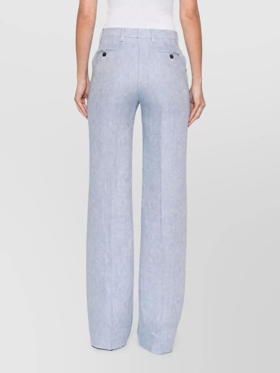 Etro Linen Suit Trousers