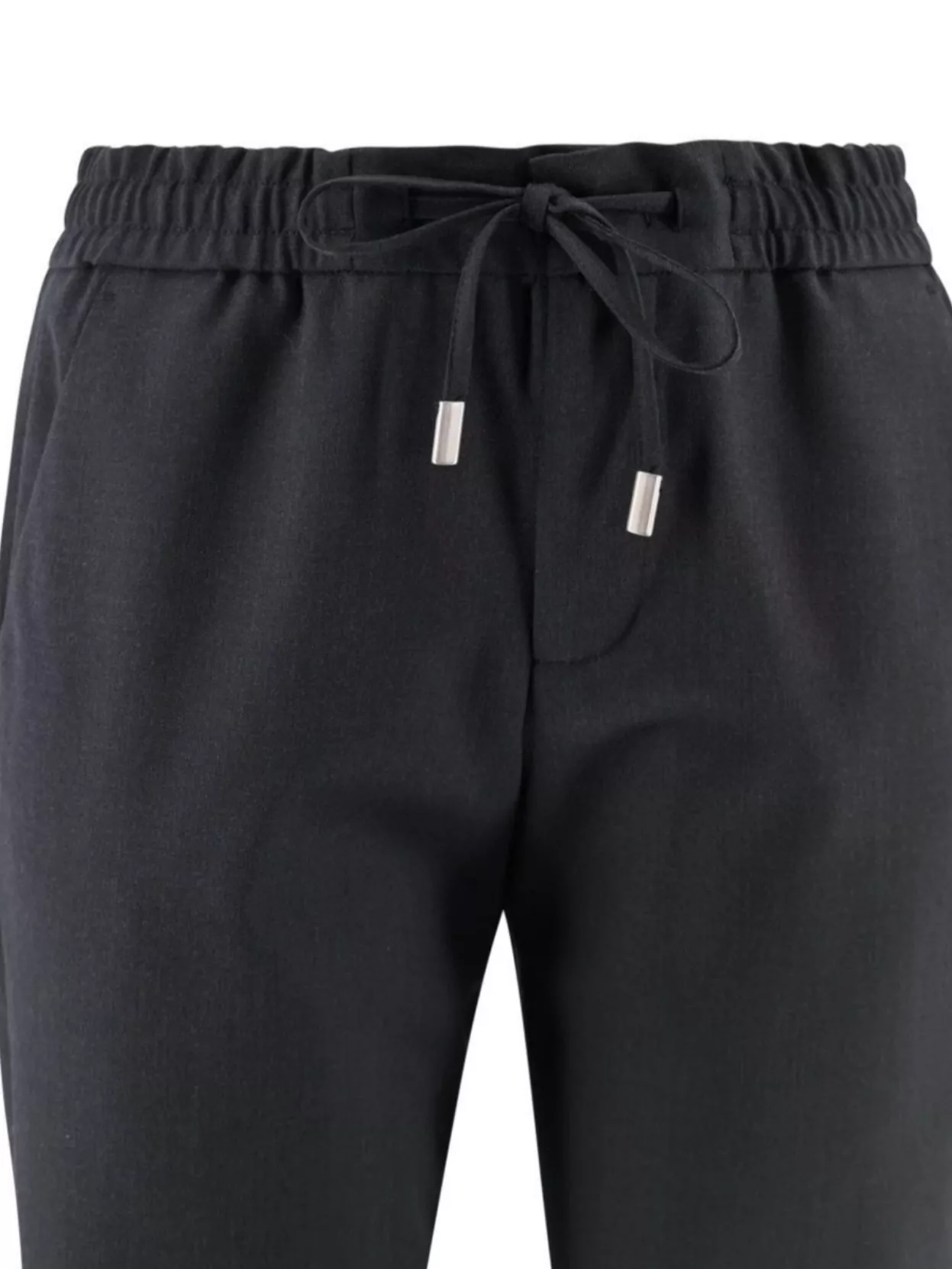 Pt Torino Tailored Wool Blend Straight Leg Trousers