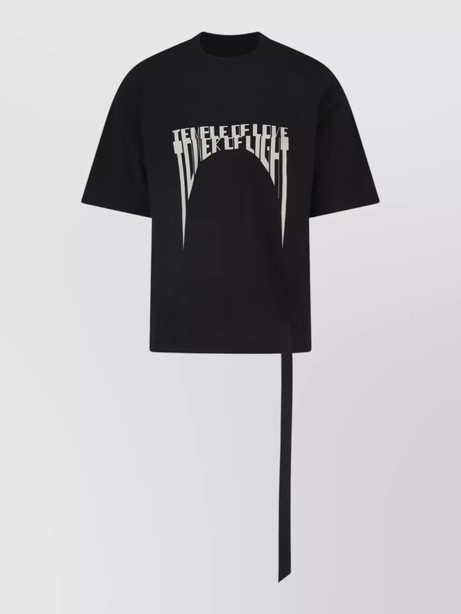 Rick Owens Drkshdw cotton graphic print short-sleeve t-shirt