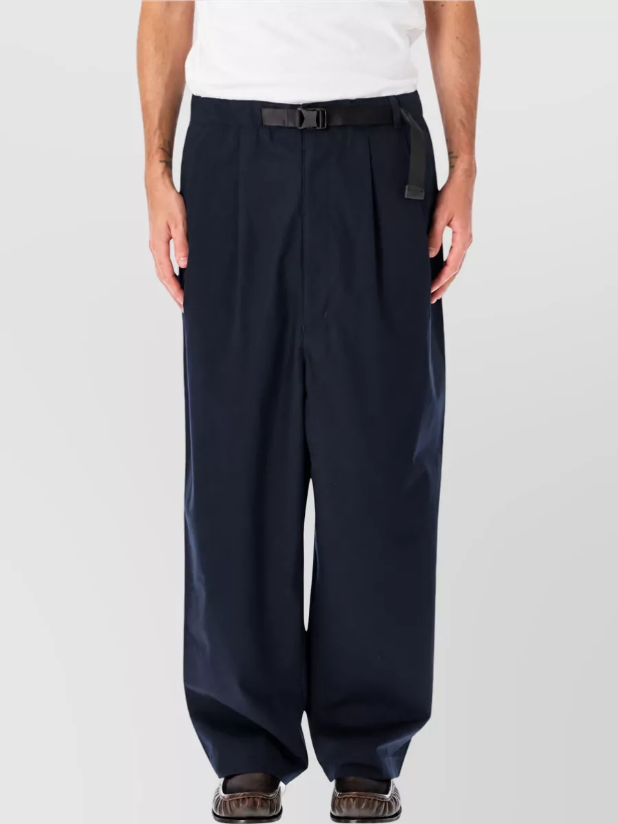 Comme Des Garçons Homme cotton belted chino trousers