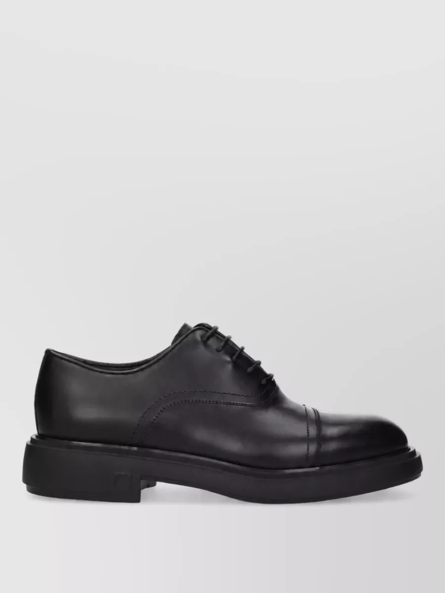 Ferragamo Leather Derby Shoes