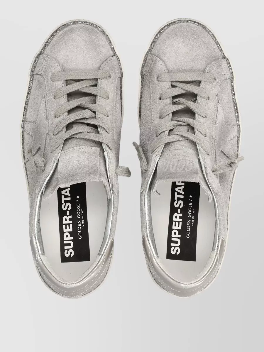 Golden Goose Suede Low-Top Sneakers