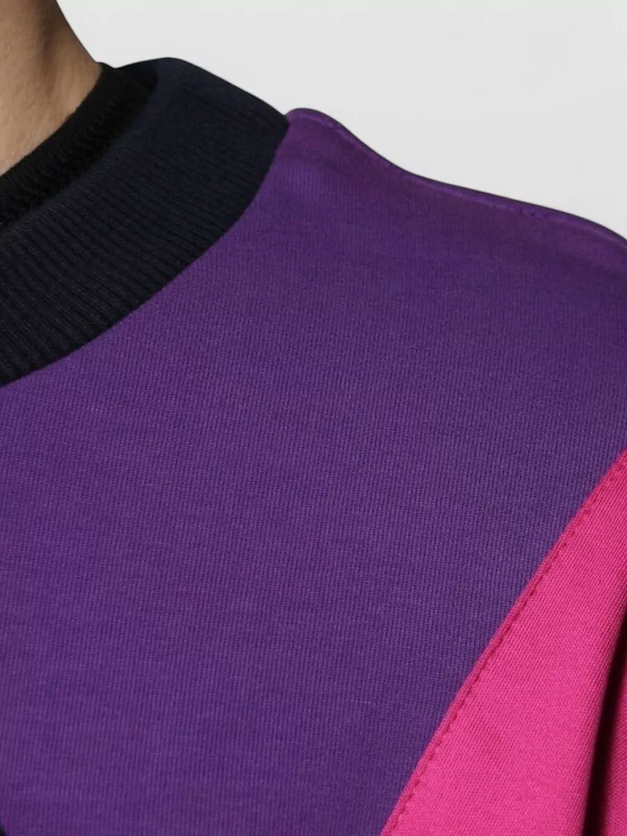 Dolce&Gabbana Colorblock Crew Neck Sweatshirt