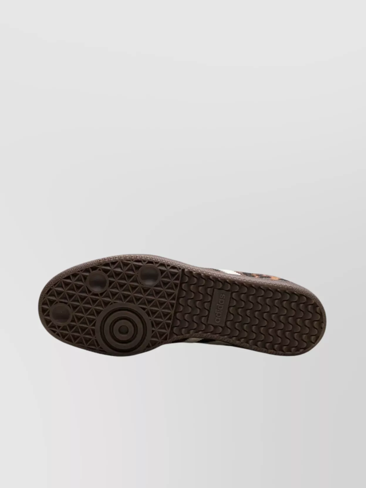 Adidas Animal Print Flat Sole Round Toe Sneakers