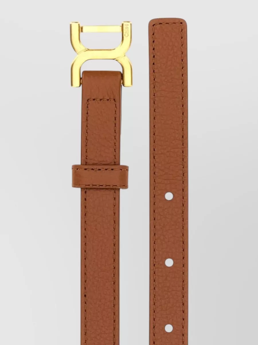Chloé Leather Marcie Belt